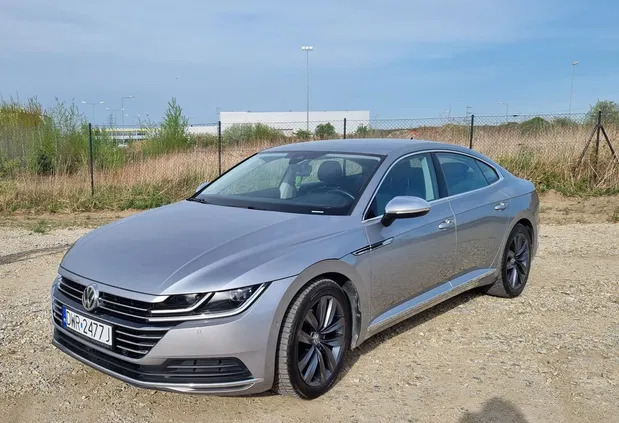 volkswagen Volkswagen Arteon cena 105000 przebieg: 141000, rok produkcji 2018 z Siechnice